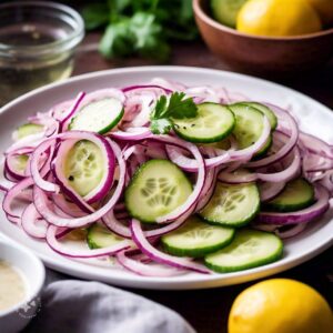 ONION CUCUMBER SALAD