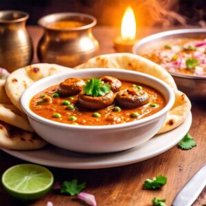 MUSHROOM MATAR MASALA
