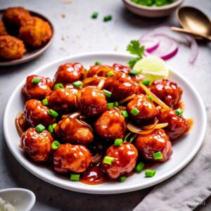 CHICKEN MANCHURIAN(4PCS)