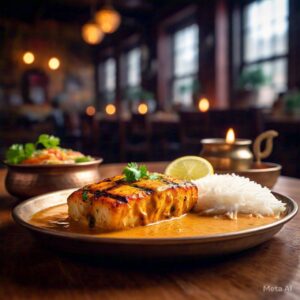 FISH TIKKA BUTTER MASALA(4PCS)